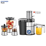 آبمیوه گیری 4 کاره گوسونیک مدل 804 - 1000 وات
