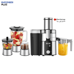 ابمیوه گیری 4 کاره گوسونیک مدل 805 توان 1000 وات پایه استیل دیجیتال